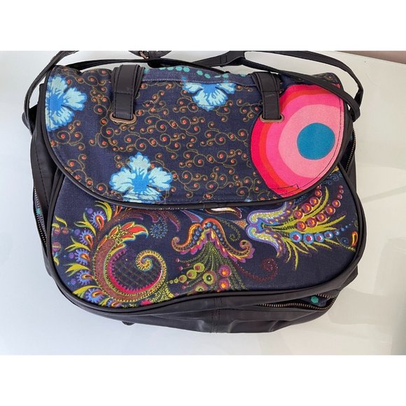 DESIGUAL  N e w and Good Cross body bag handbag laptop school - Picture 4 of 12
